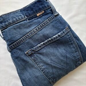 Mother High Waisted Rider Skimp Jeans Size 31